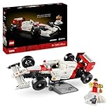 LEGO Icons McLaren MP4/4 et Ayrton Senna - Idée Cadeau pour la Fête des Pères - Set de Construction F1 pour Adulte avec Minifigurine - Maquettes Réduites de Voiture de Course pour Fans 10330